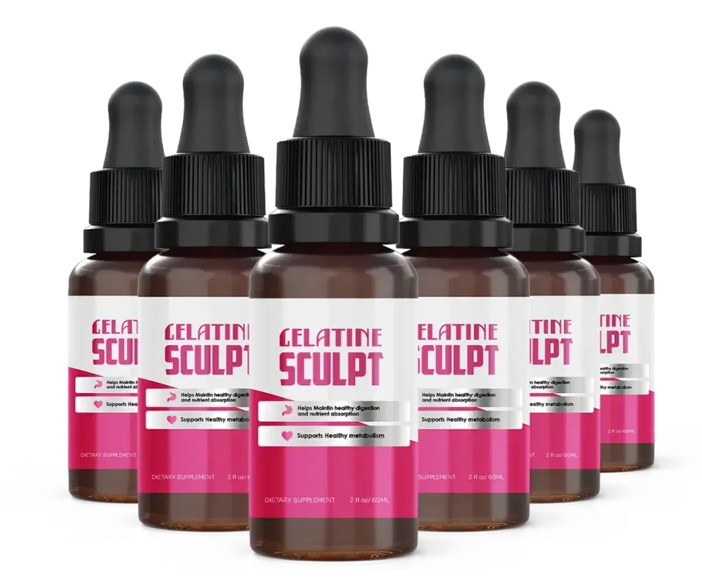 Gelatine Sculpt-6bottles